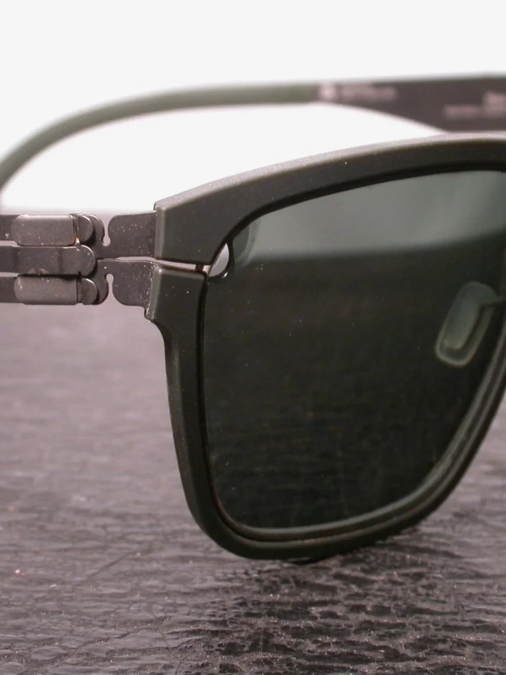 IC! Berlin Bloc Modern Green Sunglasses Made in Germany  FRAME ONLY